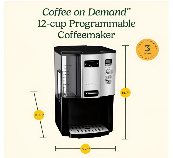 Cuisinart DCC-3000P1 coffee maker Review