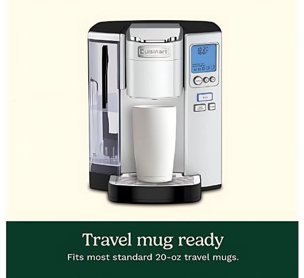 Cuisinart SS-10P1 Coffee Maker travel mug