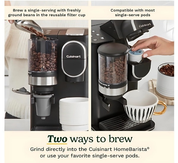 Cuisinart Single Serve Coffee Maker Feature