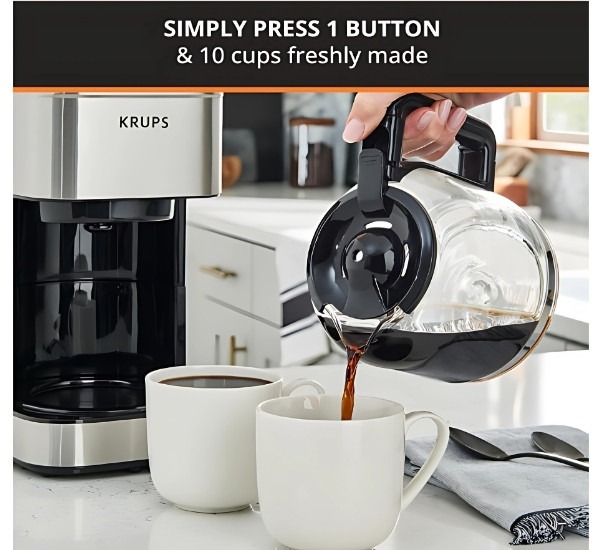 KRUPS 1 press button option