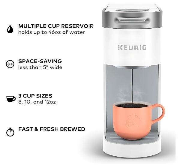 Keurig K-Slim Coffee Maker features