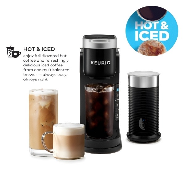 keurig k-cafe barista bar hot and iced review